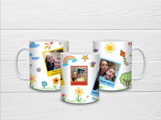 Personalised Photo Nursery Mug | Nursery Staff - Teacher Gift | Mug Gift