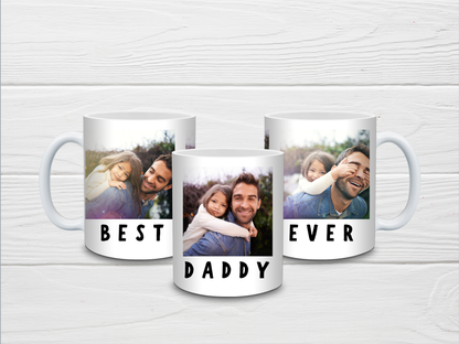 Personalised Photo Dad Mug | Best Daddy Ever Gift | Mug Gift