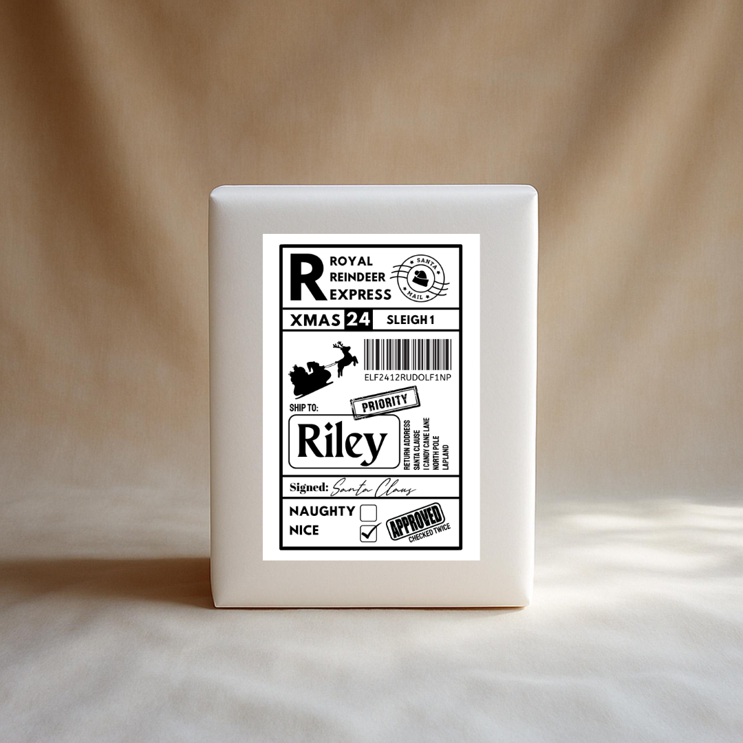 Christmas Labels | Personalised Christmas Parcel Stickers | Christmas Ideas