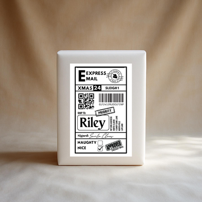 Christmas Labels | Personalised Christmas Parcel Stickers | Christmas Ideas