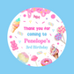 Sweet Candy Stickers | Various Sizes | Sweet Candy Party Supplies | Sweet Candy Theme Party