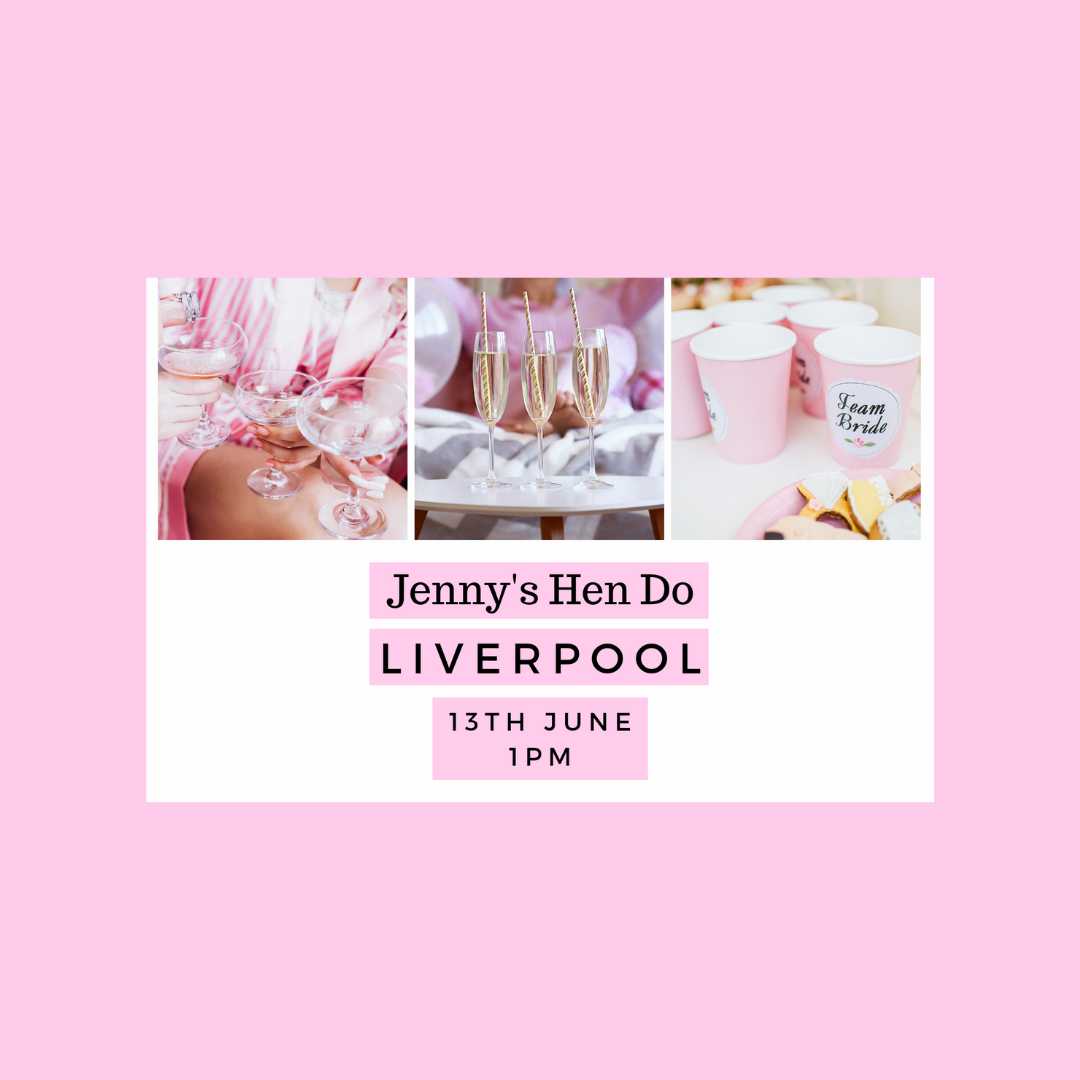 Hen Party Invitations | A6 Invites | Hen Party Save The Dates | Design 1