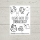 A6 Colouring Sheets | Nursery School Colouring Sheets | School Supplies