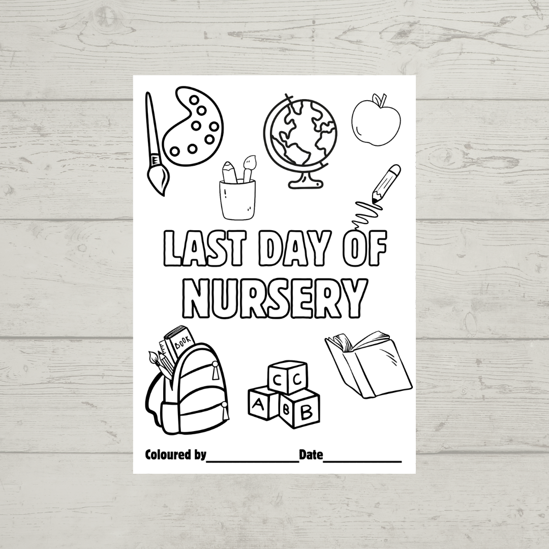 A6 Colouring Sheets | Nursery School Colouring Sheets | School Supplies