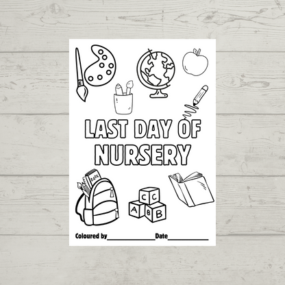 A6 Colouring Sheets | Nursery School Colouring Sheets | School Supplies