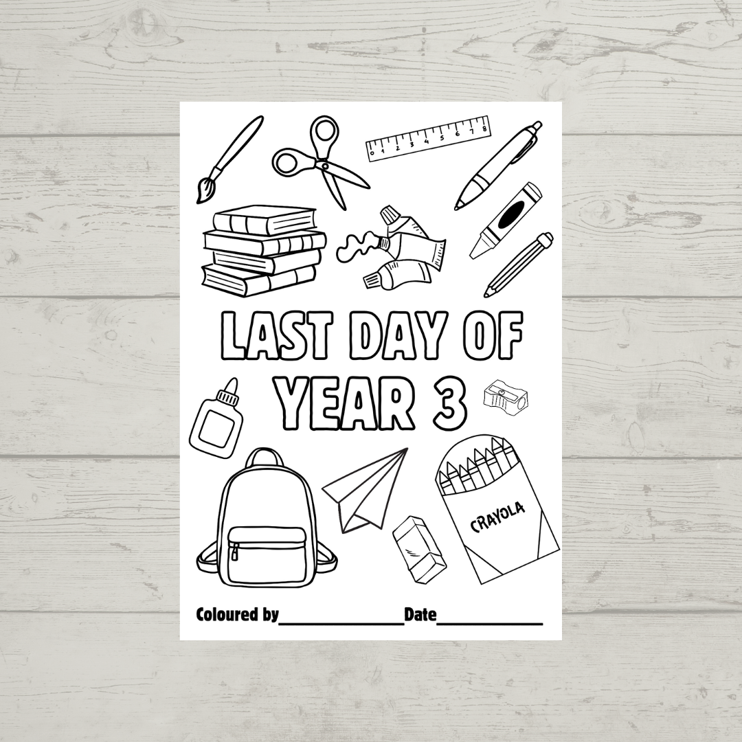 A6 Colouring Sheets | Nursery School Colouring Sheets | School Supplies