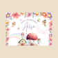 Rectangle Stickers | Fairy Party Stickers | Birthday, Baby Shower, Christening Stickers | Party Bag Stickers