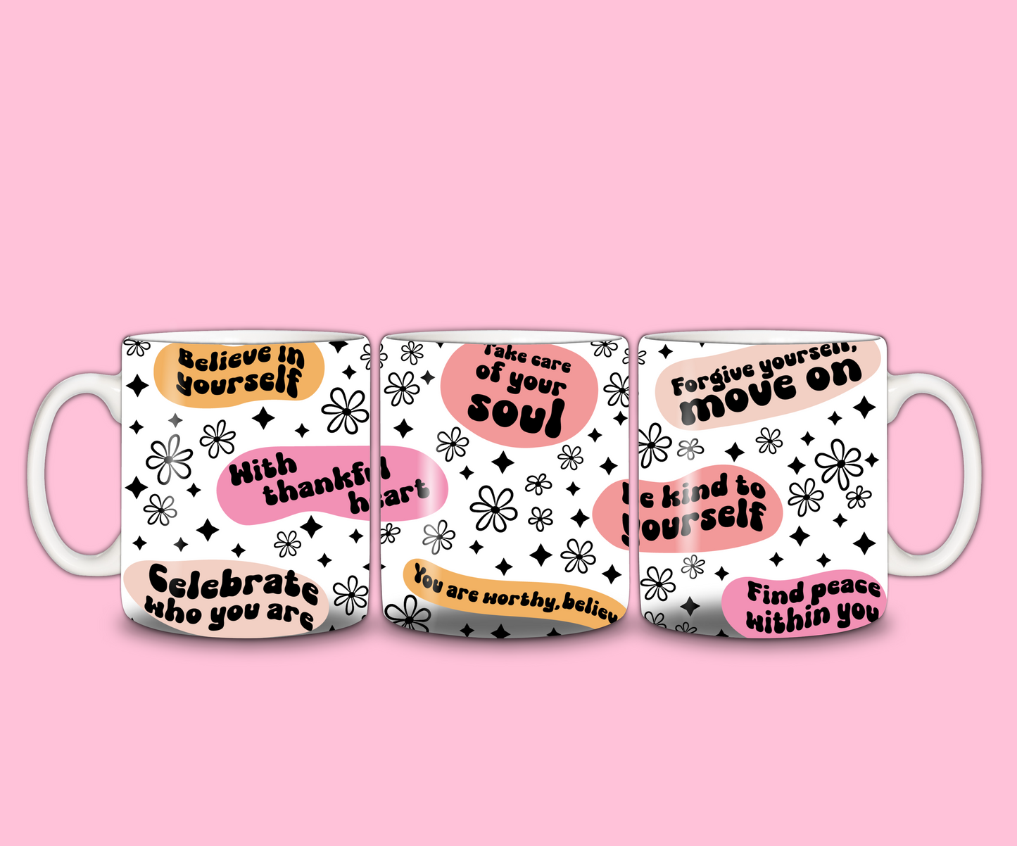 Positive Affirmations Mug | Positive Quote Mug | Gift Idea