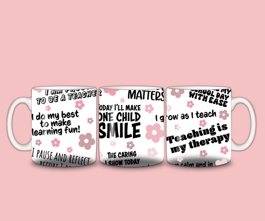 Teacher Mug | Teacher Quote Mug | Gift Idea