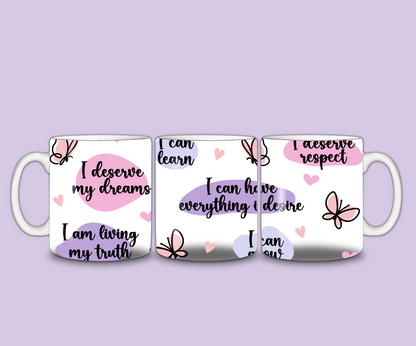 Positive Quotes Mug | Positive Affirmation Mug | Gift Idea