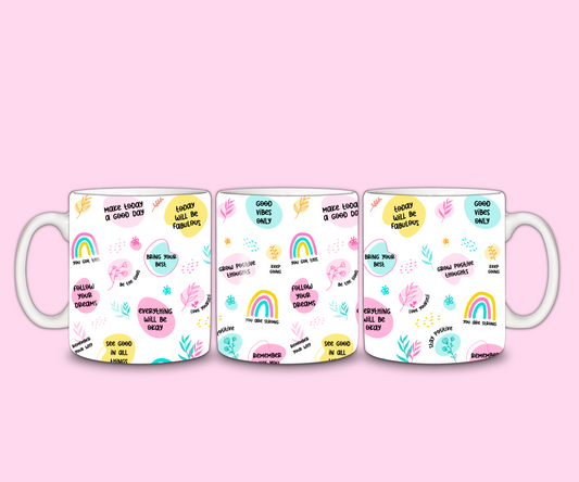 Positive Affirmations Mug | Positive Quote Mug | Gift Idea