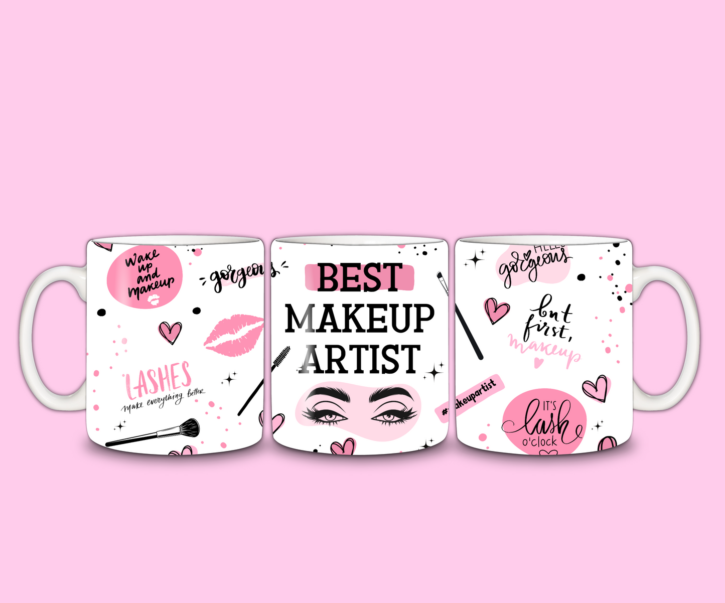 Best Makeup Artist Mug | Makeup Quote Mug | Gift Idea