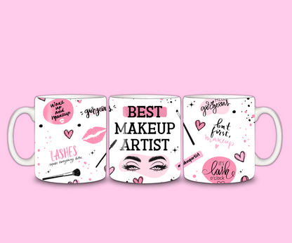 Best Makeup Artist Mug | Makeup Quote Mug | Gift Idea