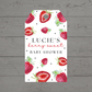 Gift Tags | Strawberry Gift Tags | Party Tags | Party Gift Tags | Strawberry Party Theme