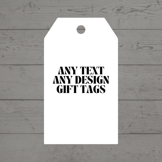 ANY DESIGN Party Gift Tags | Custom Party Design Gift Tags | Circle Gift Tags - Dinky Designs