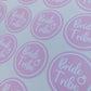 Bride Stickers | Bride Tribe Stickers | Various Sizes | Bridal Party Supplies | Hen Party Stickers