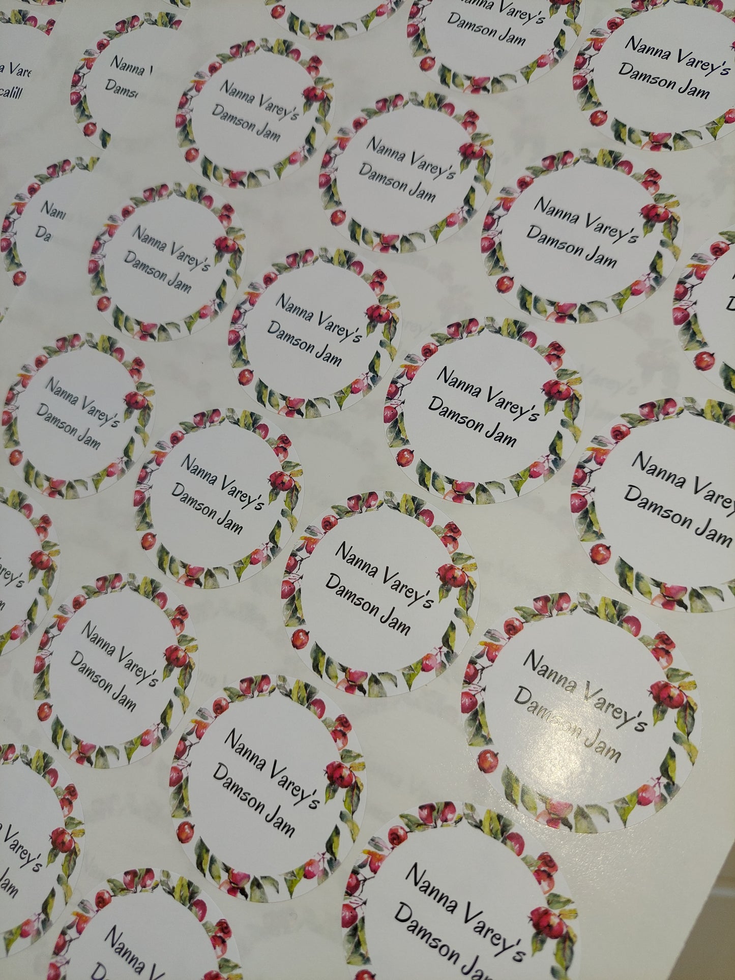 Logo stickers | Various Sizes | Business Logo Sticker Sheets | Business Supplies - Dinky Designs