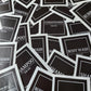 SALE ITEM | Waterproof Bathroom Bottle Labels Set | Bubbles, Shampoo, Conditioner, Body Wash