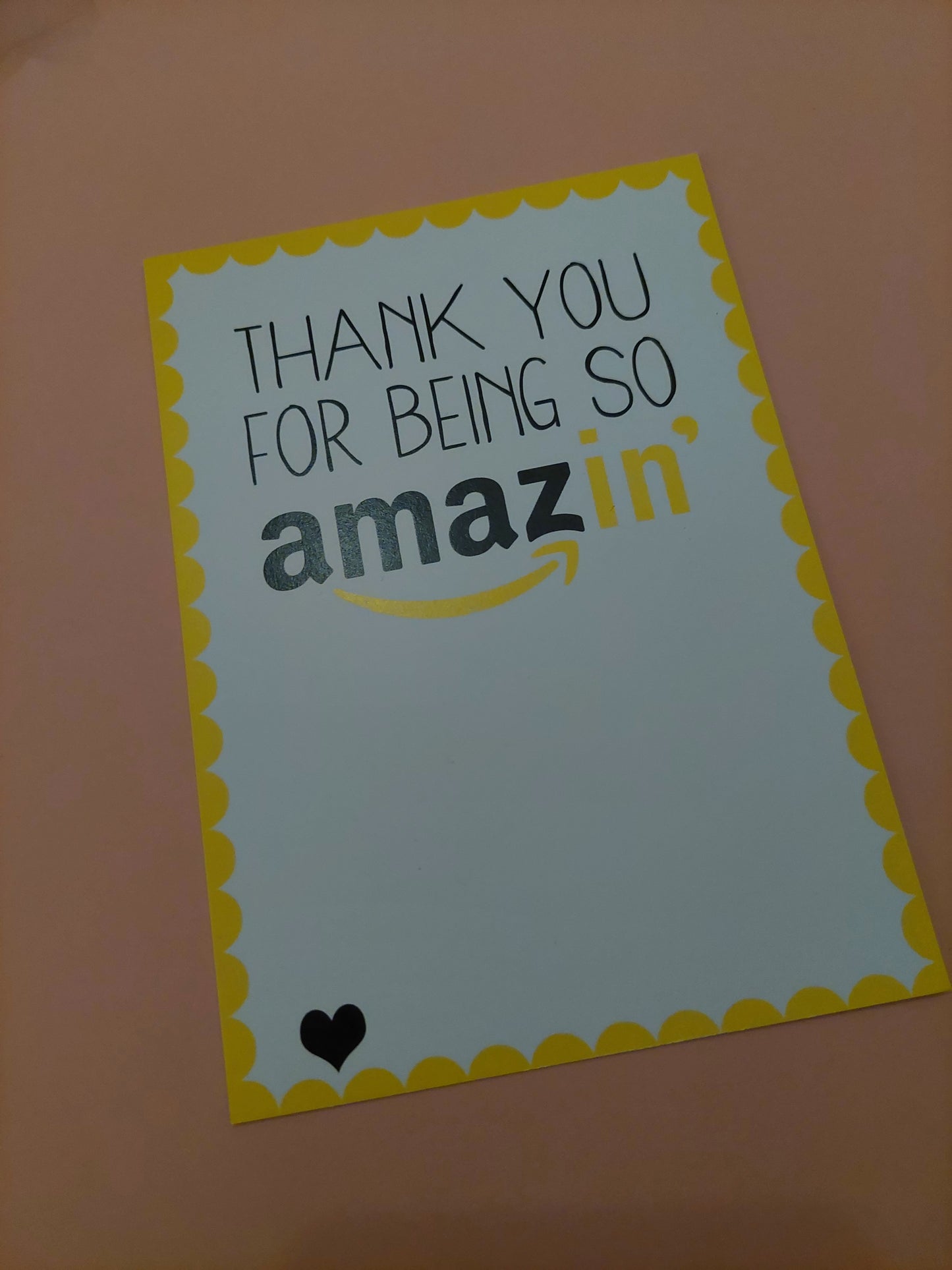 Gift Card Print | A6 Gift Card Amazon Backing Print | SALE ITEM
