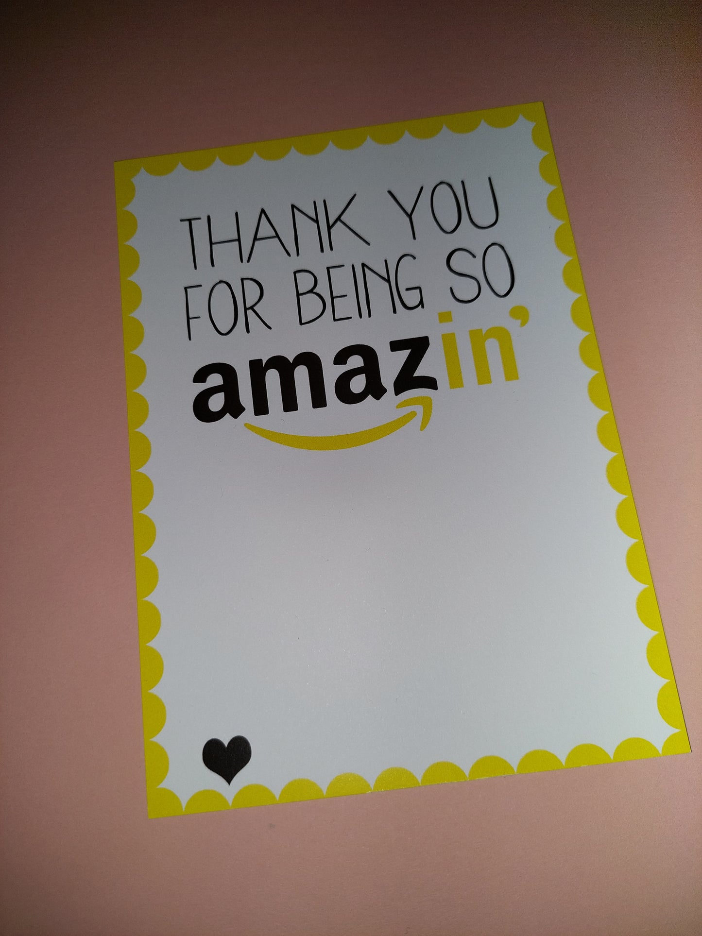 Gift Card Print | A6 Gift Card Amazon Backing Print | SALE ITEM