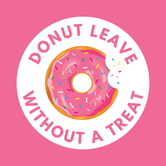 Donut Stickers | Various Sizes | Donut Party Supplies | Donut Theme Party