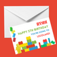 Surprise Ticket Print | Personalised Brick Ticket Voucher | Gift Idea (Design 2)