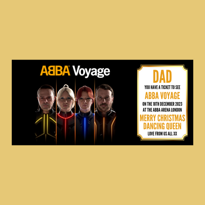 Custom Surprise Ticket Print | Personalised Ticket Voucher | Gift Idea | ANY DESIGN - Dinky Designs