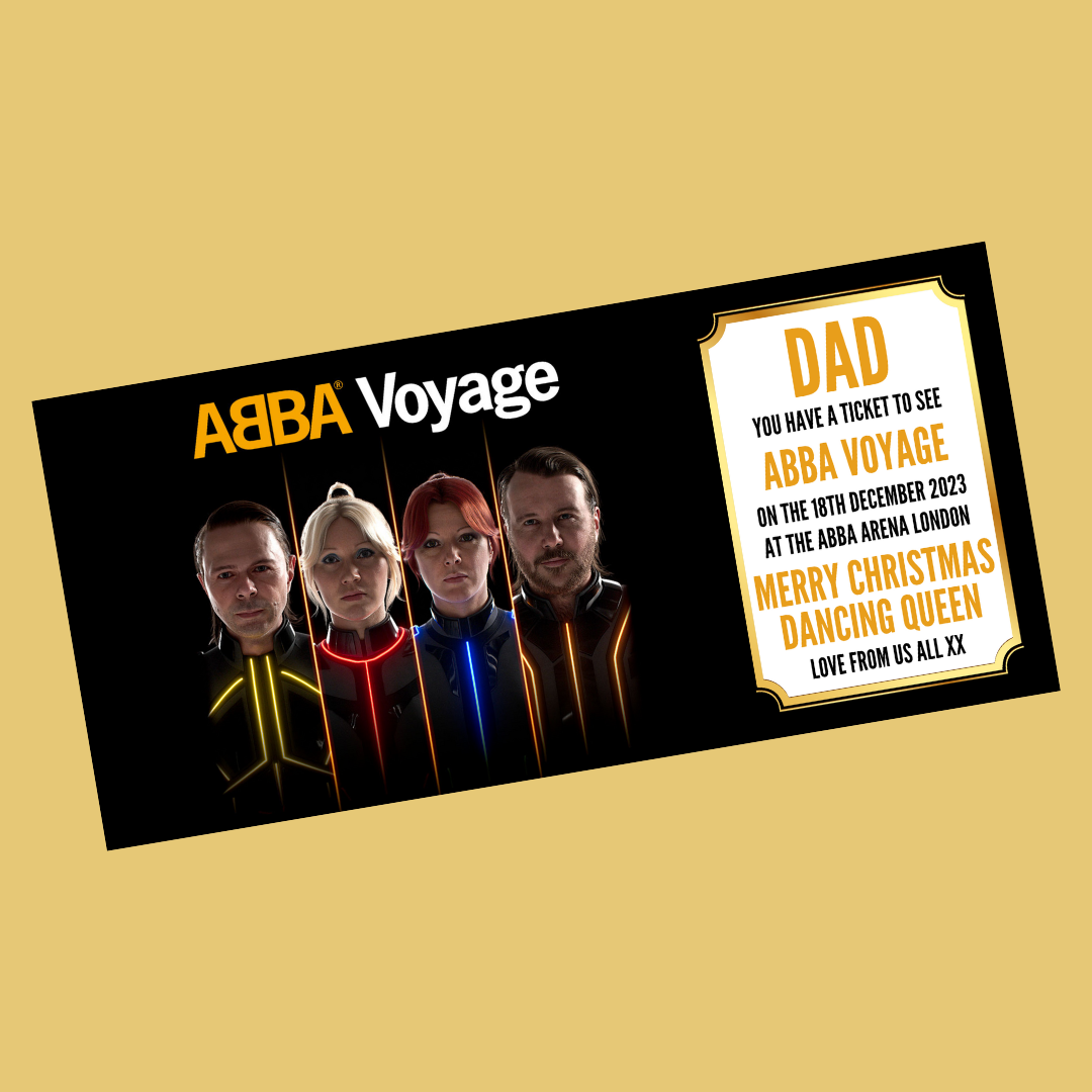 Custom Surprise Ticket Print | Personalised Ticket Voucher | Gift Idea | ANY DESIGN - Dinky Designs