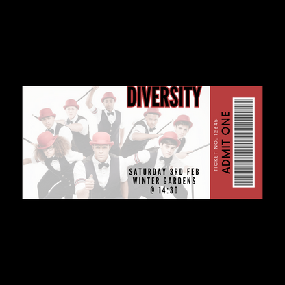 Custom Surprise Ticket Print | Personalised Ticket Voucher | Gift Idea | ANY DESIGN - Dinky Designs