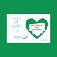 A6 Green Surprise Ticket Print | Personalised Birthday Ticket | Birthday Scratch Reveal | Gift Idea