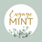 Wedding Stickers | Engage MINT Stickers | Engagement Party