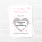 Silver Scratch Card | Surprise Card | Mother's Day Scratch Reveal Grandparent Card