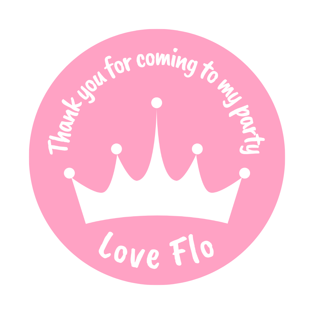 Baby Pink Princess Crown Stickers | Circle Stickers | Sticker Sheet | Princess Theme
