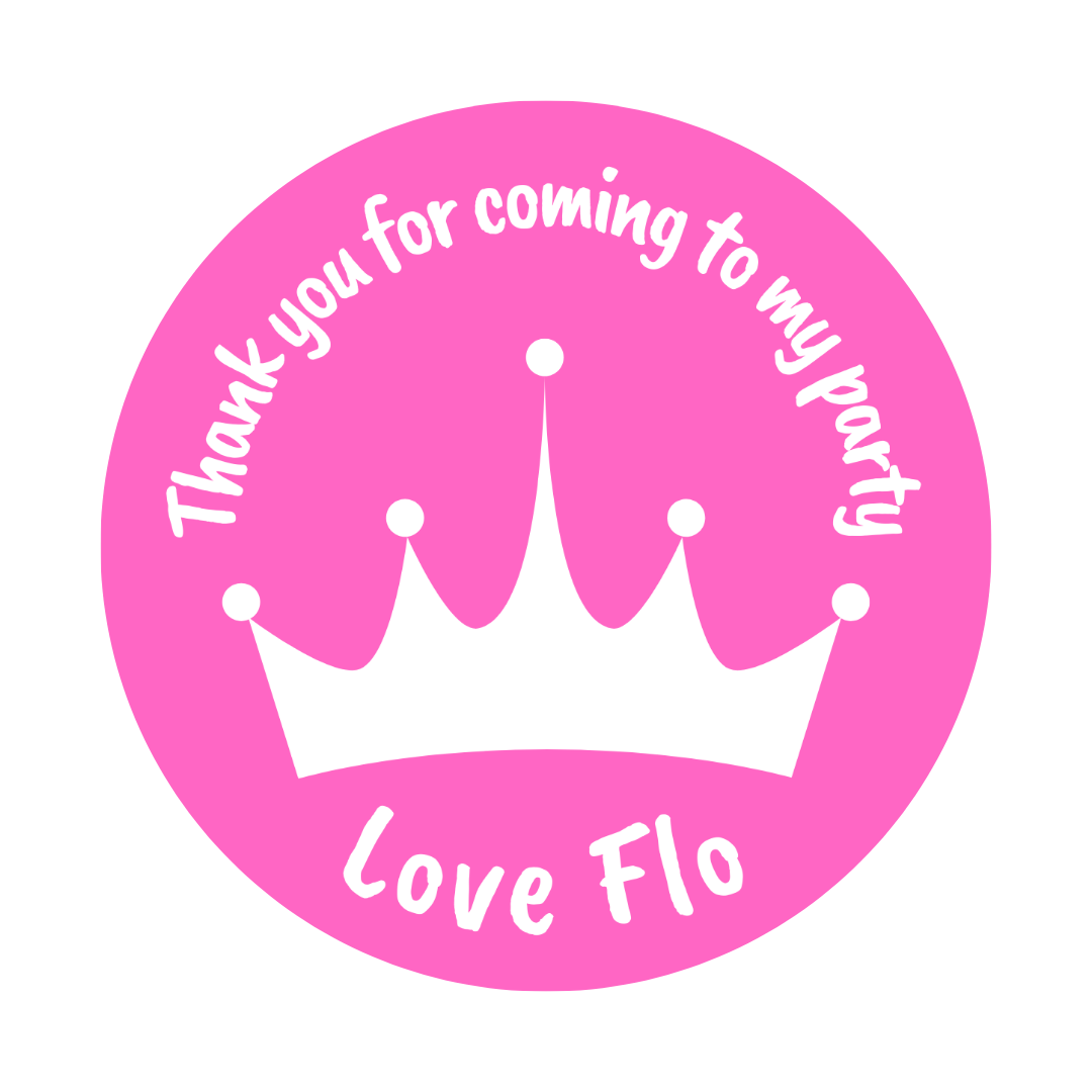 Fuchsia Pink Princess Crown Stickers | Circle Stickers | Sticker Sheet | Princess Theme