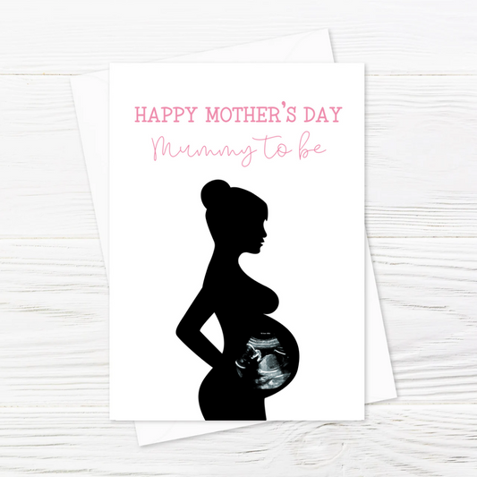 Mother's Day Card | Scan Photo Card | Mummy To Be Card | Pregnancy Card