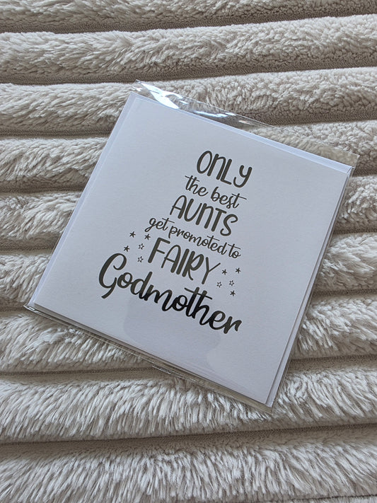 SALE - Godmother Card - Dinky Designs
