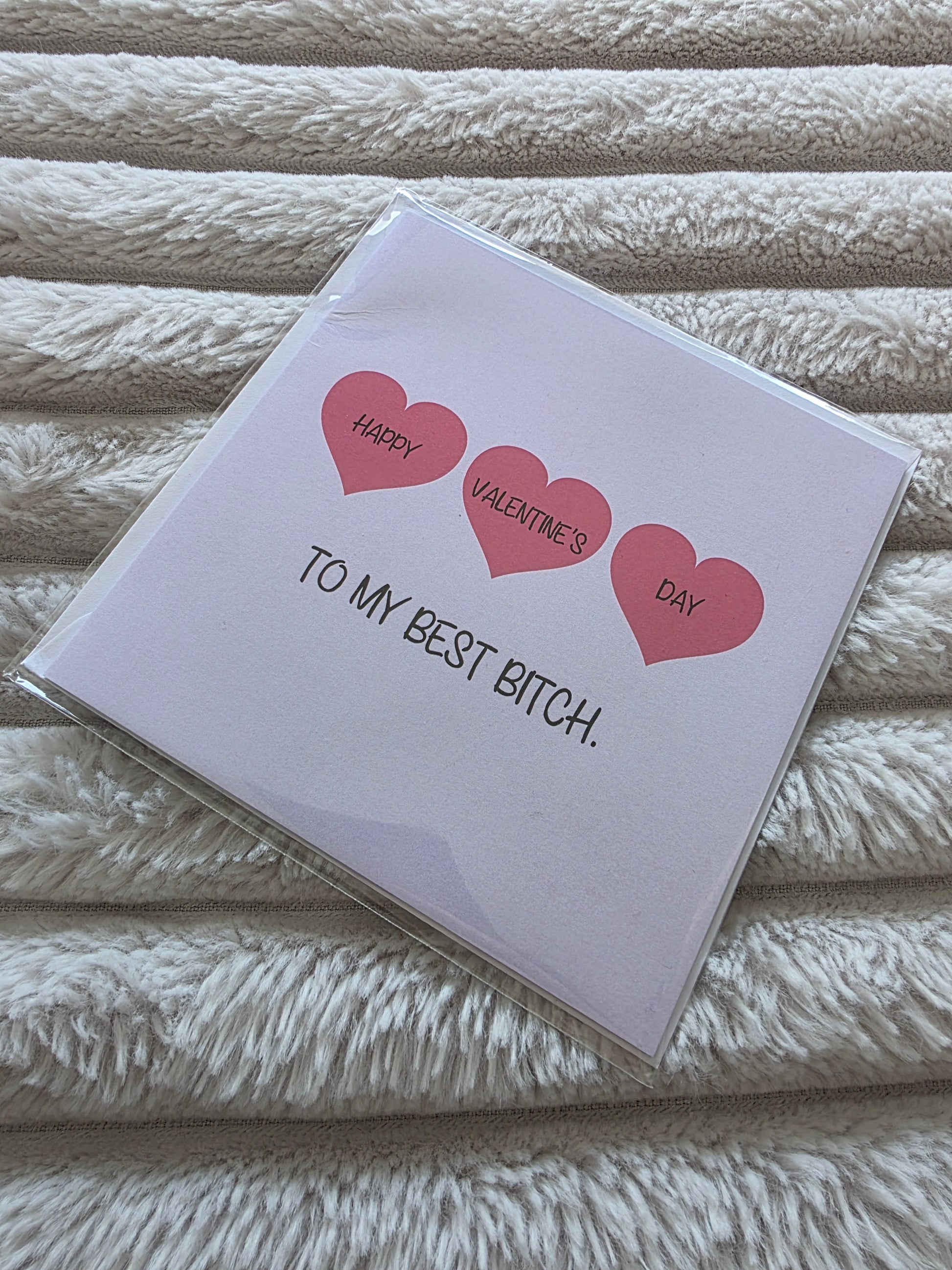 SALE - Valentines Bestie Card - Dinky Designs