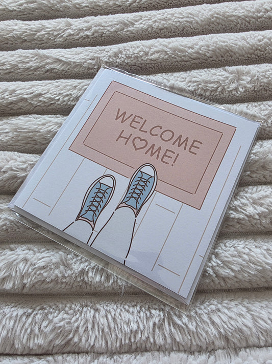 SALE - Welcome Home Card - Dinky Designs