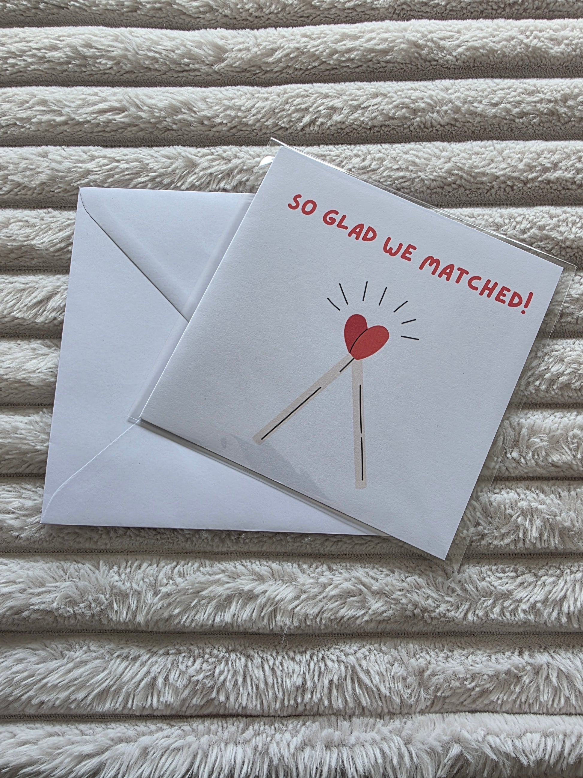 SALE - Valentines Anniversary Card - Dinky Designs