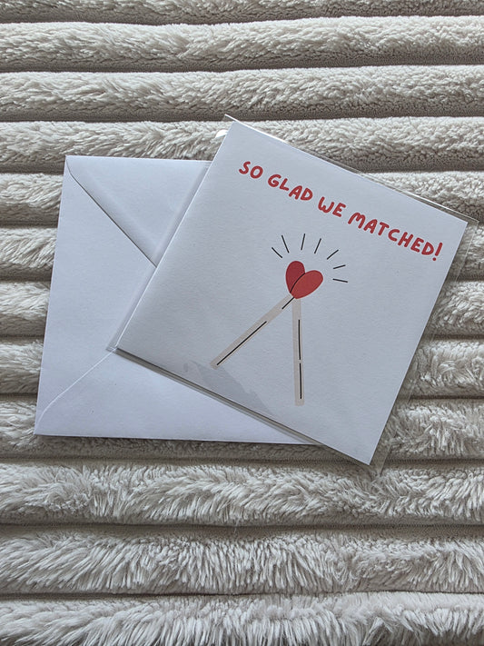 SALE - Valentines Anniversary Card - Dinky Designs
