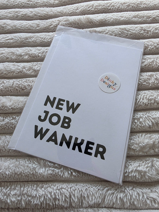 SALE - New Job Card - Dinky Designs