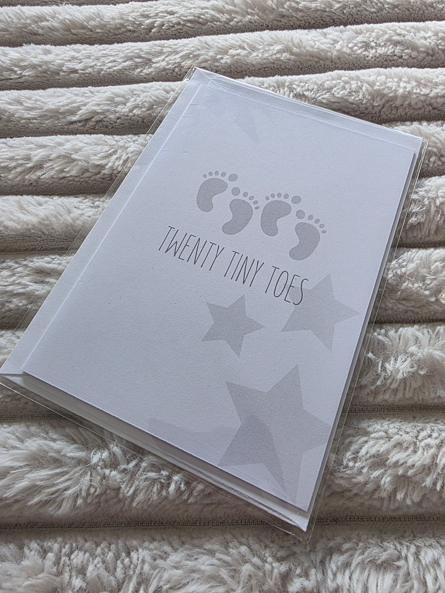 SALE - Baby Shower Twins Card - Dinky Designs