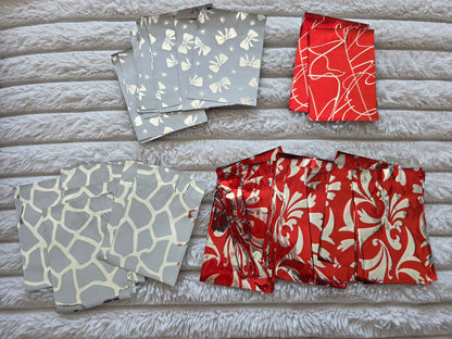 SALE - 64 x mini foil packaging bags