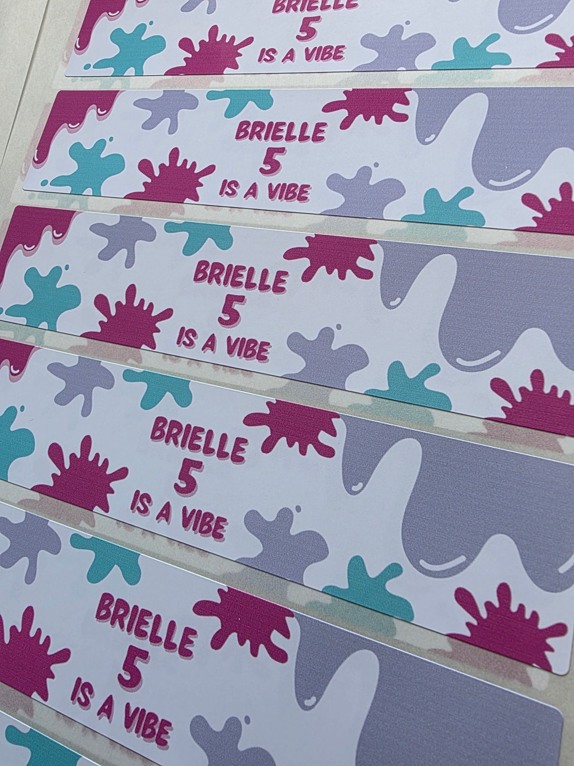 Juice Bottle Labels | Pink Purple Slime Theme Labels | Water Bottle Stickers | Slime Party | Party Stickers - Dinky Designs