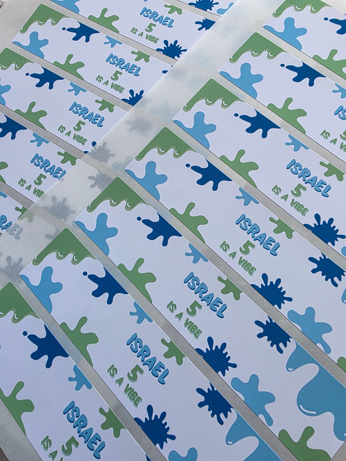 Juice Bottle Labels | Blue Green Slime Theme Labels | Water Bottle Stickers | Slime Party | Party Stickers - Dinky Designs