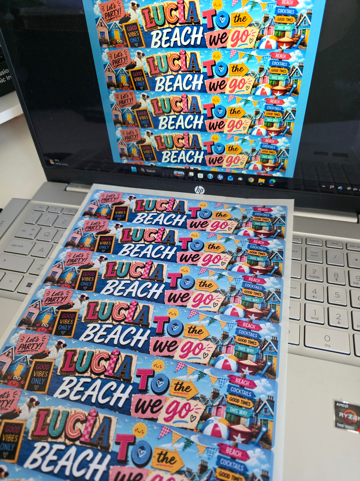 ANY DESIGN | Water Bottle Labels | Juice Bottle Labels | Custom Design - Dinky Designs