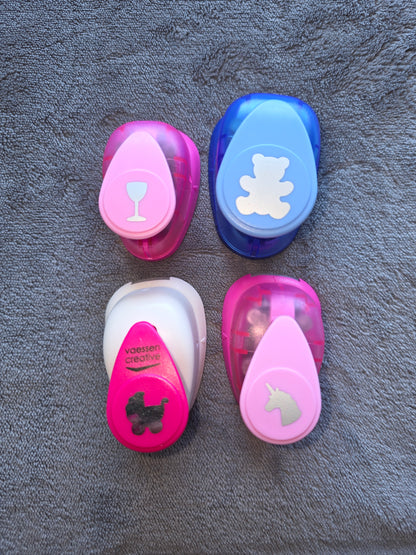 SALE - Bundle of 7 x paper punches