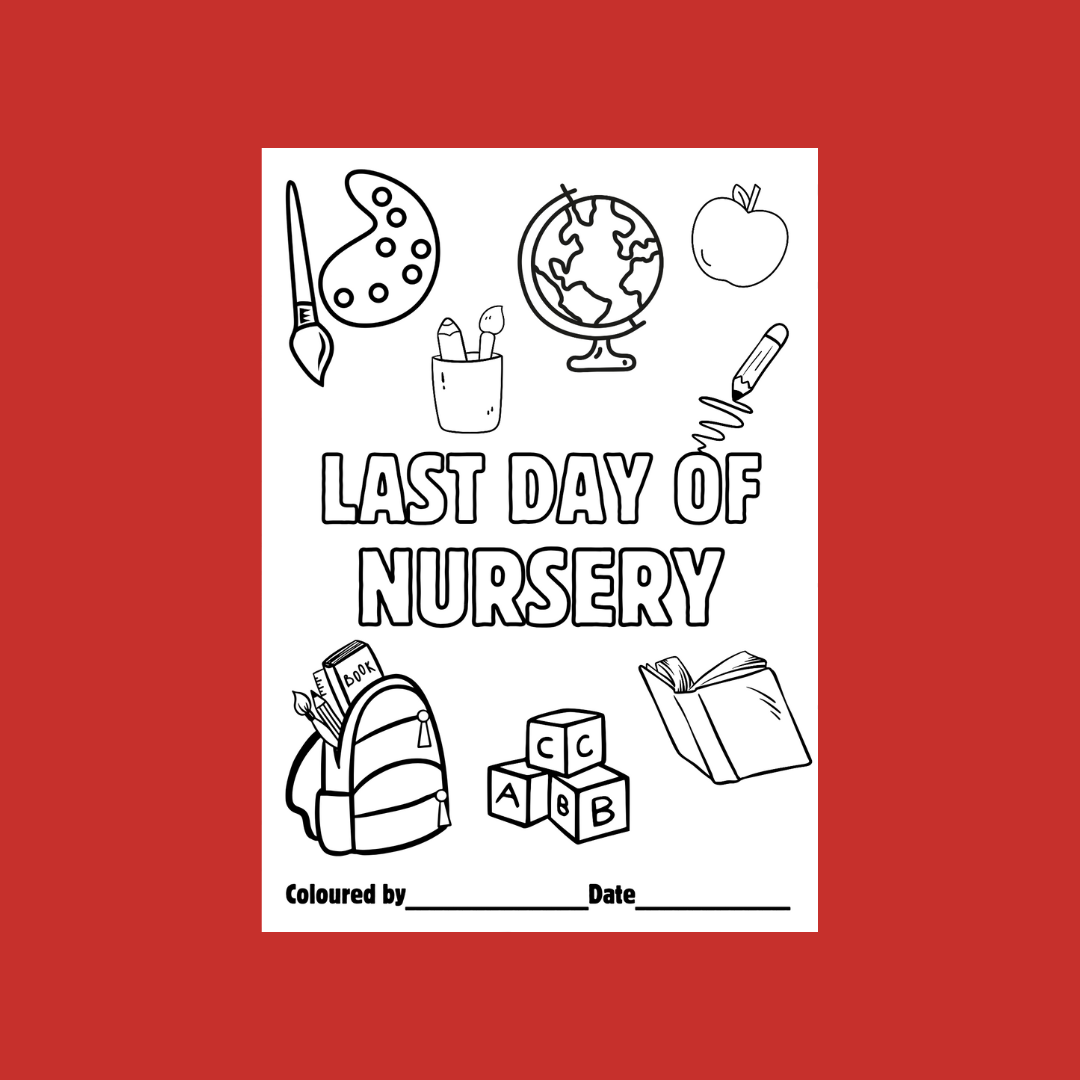 A6 Colouring Sheets | Nursery School Colouring Sheets | School Supplies