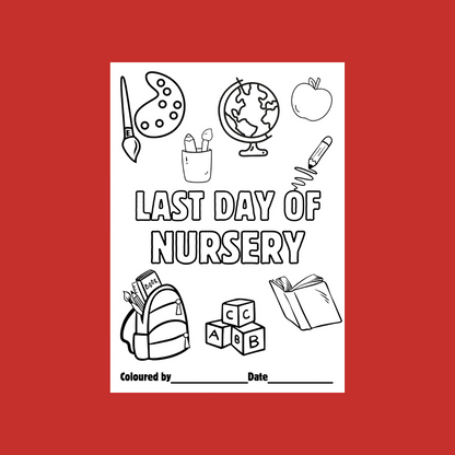 A6 Colouring Sheets | Nursery School Colouring Sheets | School Supplies