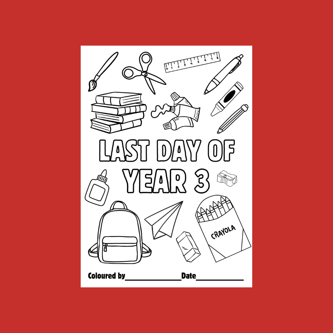 A6 Colouring Sheets | Nursery School Colouring Sheets | School Supplies